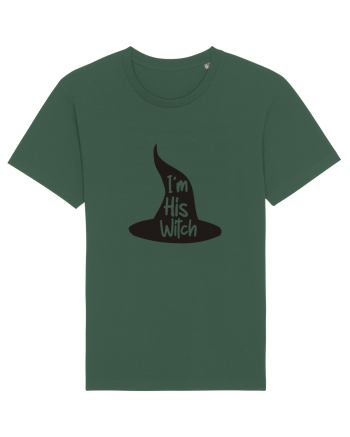His Witch Halloween Bottle Green
