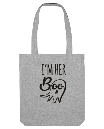 I'm Her Boo Halloween Heather Grey