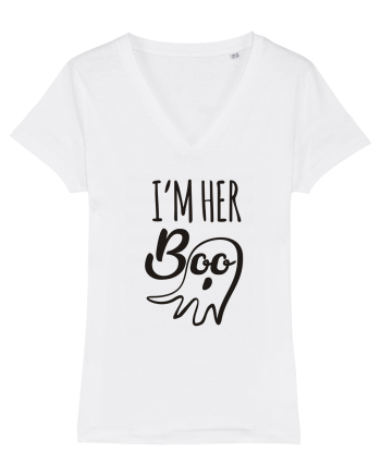 I'm Her Boo Halloween White