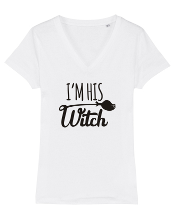 I'm His Witch Halloween White