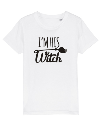 I'm His Witch Halloween White
