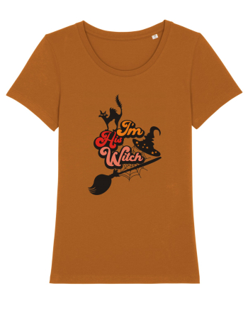 I'm His Witch Halloween Roasted Orange