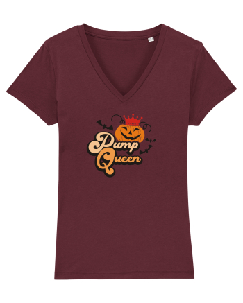 Pump Queen Halloween Burgundy