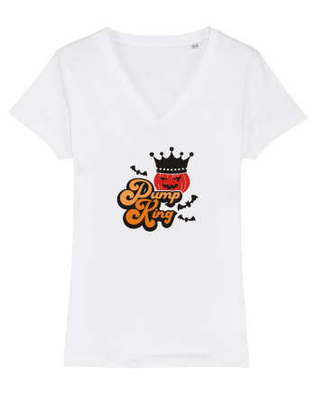 Pump King Halloween White