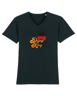 Pump King Halloween Tricou mânecă scurtă guler V Bărbat Presenter