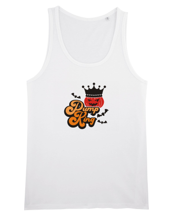 Pump King Halloween White