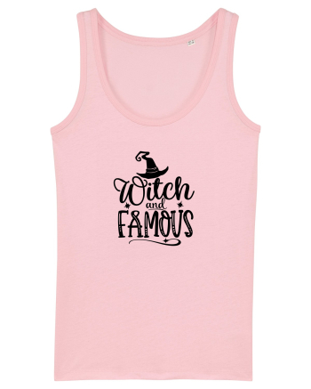 Witch and Famous Halloween Cotton Pink