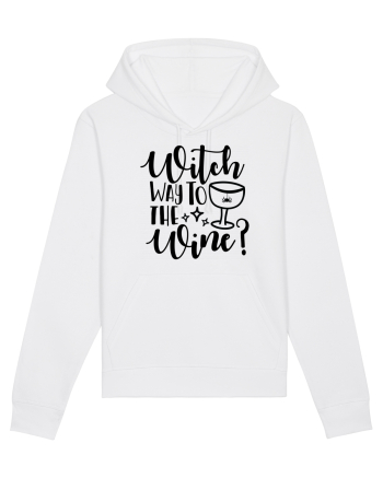 Witch way to the wine Halloween White