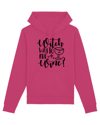 Witch way to the wine Halloween Raspberry