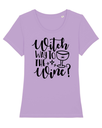Witch way to the wine Halloween Lavender Dawn