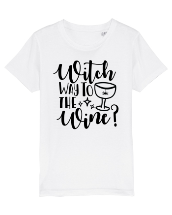 Witch way to the wine Halloween White
