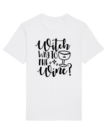 Witch way to the wine Halloween White
