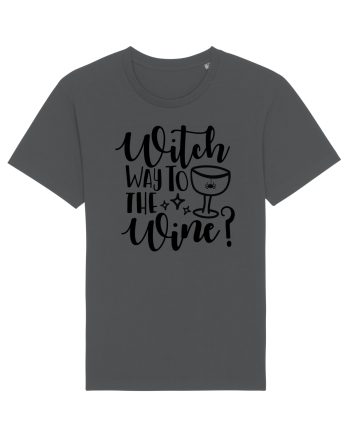 Witch way to the wine Halloween Anthracite