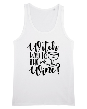 Witch way to the wine Halloween White