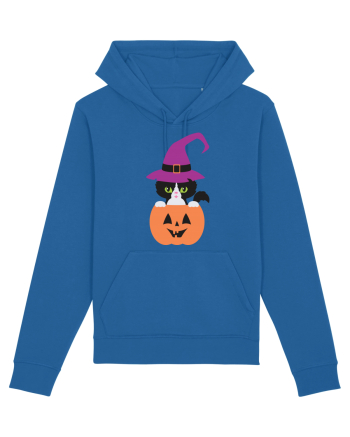 Pisica Neagra Halloween 1 Royal Blue