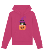 Pisica Neagra Halloween 1 Hanorac Unisex Drummer