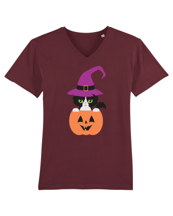 Pisica Neagra Halloween 1 Burgundy