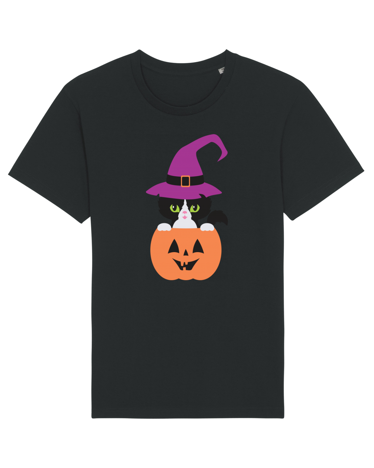 Tricou mânecă scurtă Unisex Rocker Black