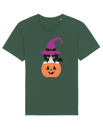 Pisica Neagra Halloween 1 Bottle Green