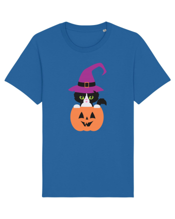 Pisica Neagra Halloween 1 Royal Blue