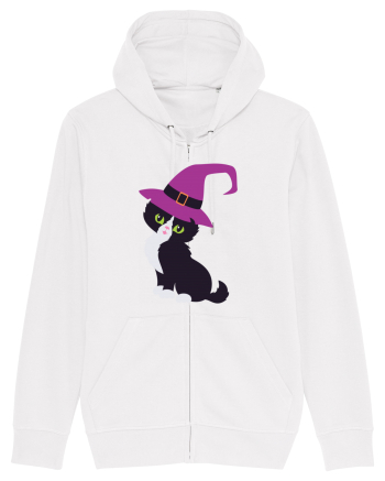 Pisica Neagra Halloween 2 White