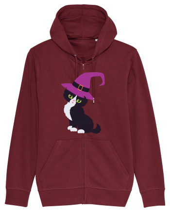 Pisica Neagra Halloween 2 Burgundy