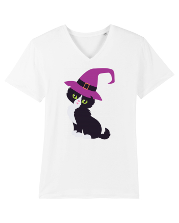 Pisica Neagra Halloween 2 White
