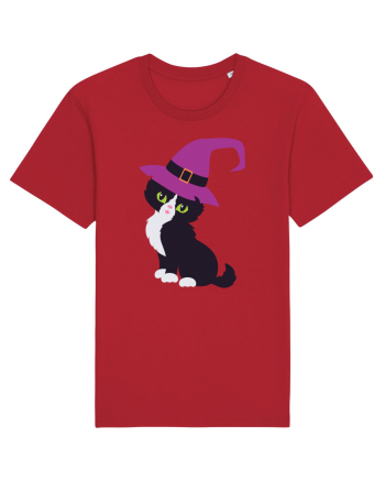 Pisica Neagra Halloween 2 Red