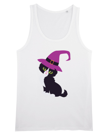 Pisica Neagra Halloween 2 White