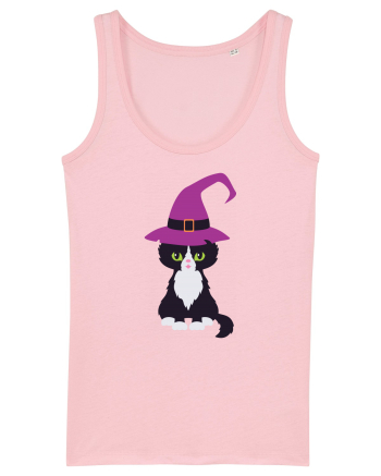 Pisica Neagra Halloween 3 Cotton Pink