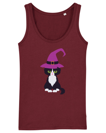 Pisica Neagra Halloween 3 Burgundy