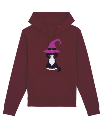 Pisica Neagra Halloween 3 Burgundy