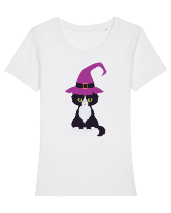 Pisica Neagra Halloween 3 White