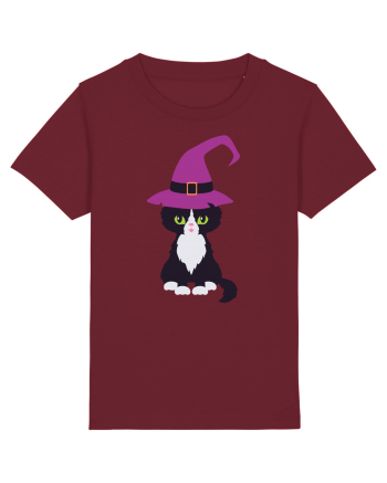 Pisica Neagra Halloween 3 Burgundy