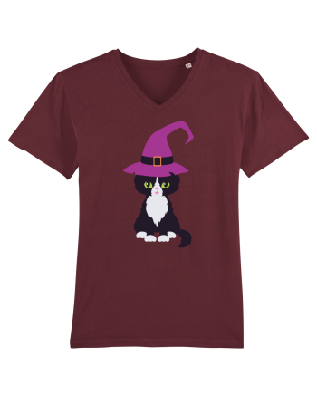 Pisica Neagra Halloween 3 Burgundy