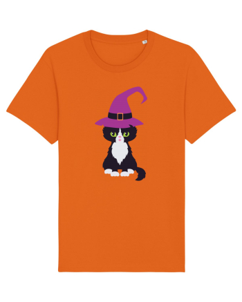 Pisica Neagra Halloween 3 Bright Orange