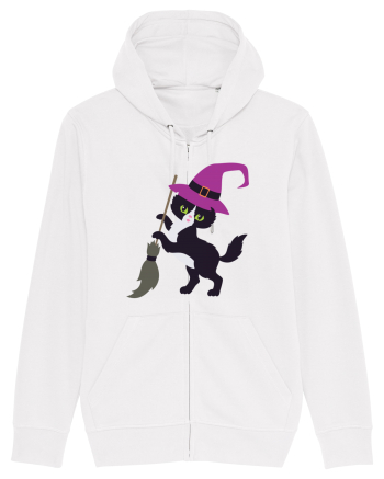 Pisica Neagra Halloween 4 White