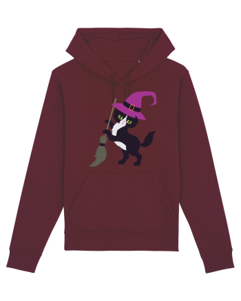 Pisica Neagra Halloween 4 Burgundy