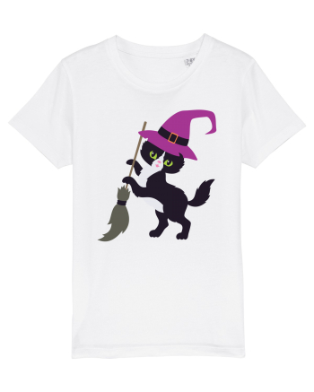 Pisica Neagra Halloween 4 White