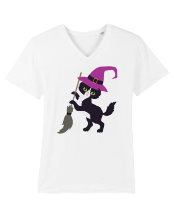 Pisica Neagra Halloween 4 White