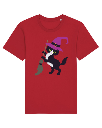 Pisica Neagra Halloween 4 Red