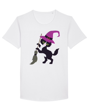 Pisica Neagra Halloween 4 White