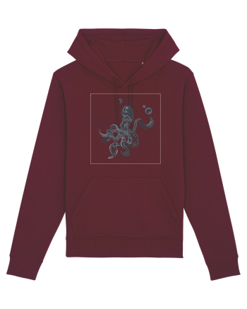Caracatita cu Planete Burgundy