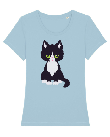 Pisica Neagra Halloween 5 Sky Blue