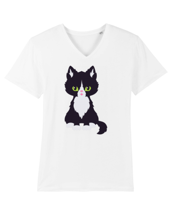 Pisica Neagra Halloween 5 White