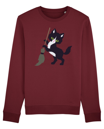 Pisica Neagra Halloween 6 Burgundy