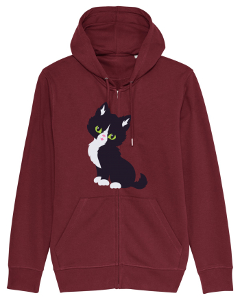 Pisica Neagra Halloween 7 Burgundy