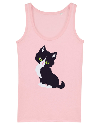 Pisica Neagra Halloween 7 Cotton Pink