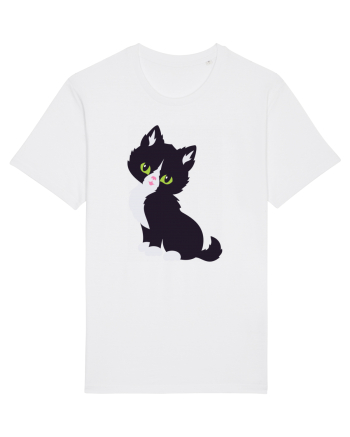 Pisica Neagra Halloween 7 White
