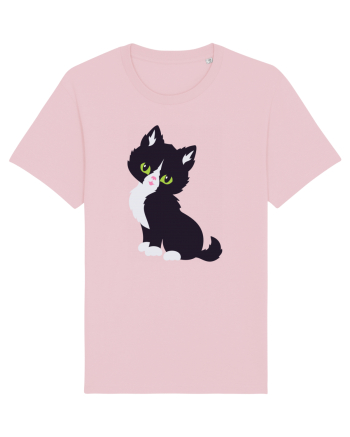Pisica Neagra Halloween 7 Cotton Pink